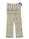 Yanyan Knits Checked Trousers