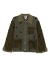 Yanyan Knits Embroidered Cardigan In Brown