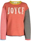 Yanyan Knits Stripe-pattern Drop-shoulder Jumper In Red