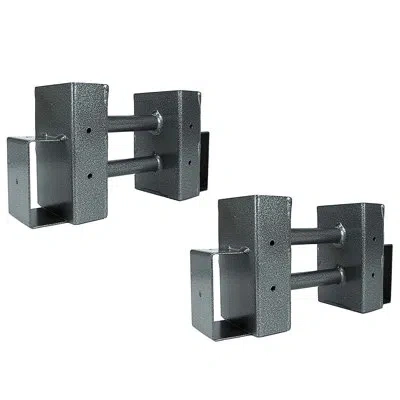 Yard Butler 12" W Metal Log Rack In Black