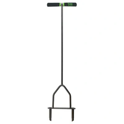 Yard Butler Lawn And Grass Coring Aerator Tool For Greener Healthier Yards In Black