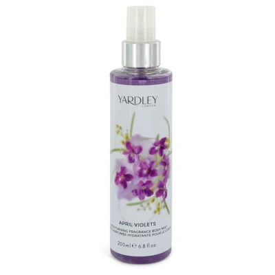 Yardley Of London Ladies April Violets Body Spray 2.5 oz Bath & Body 5060322952505 In White