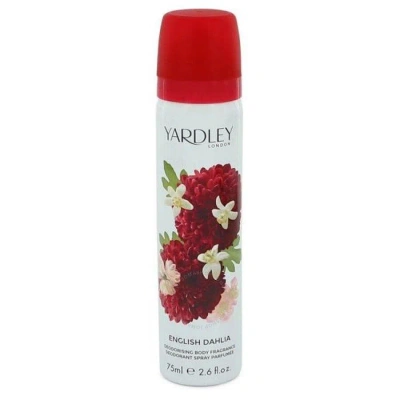 Yardley Of London Ladies English Dahlia Deodorant Body Spray Bath & Body 5060322954189 In Green