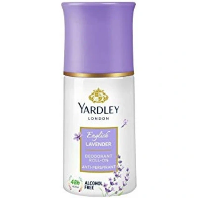Yardley Of London Ladies English Lavender Deodorant Rollerball 1.7 oz Fragrances 6297000442181 In White
