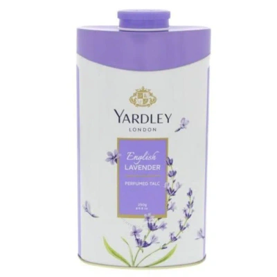 Yardley Of London Ladies English Lavender Parfum Talc Powder 8.8 oz Fragrances 5017101047501 In White