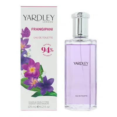 Yardley Of London Ladies Frangipani Edt 4.2 oz Fragrances 5056179308633