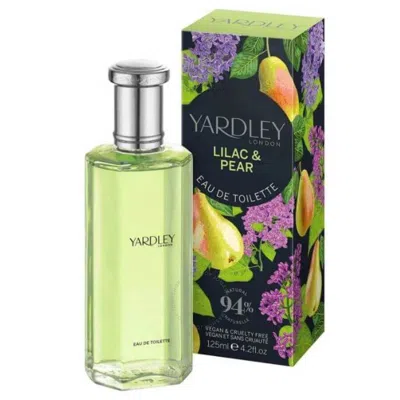 Yardley Of London Ladies Lilac & Pear Edt Spray 4.2 oz Fragrances 5056179305274 In White