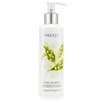 Yardley Of London Ladies Lily Of The Valley Body Lotion 8.4 oz Bath & Body 5060322952376 In White