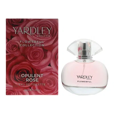Yardley Of London Ladies Opulent Rose Edt Spray 1.7 oz Fragrances 5056179301610