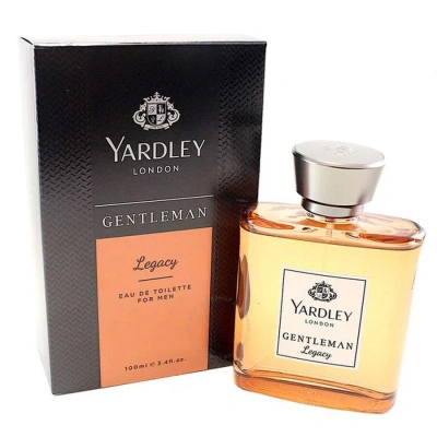 Yardley Of London Men's Gentlemen Legacy Men Edt Spray 3.4 oz Fragrances 6297000442938 In White
