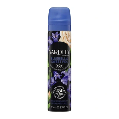 Yardley Of London Yardley London Ladies Bluebell & Sweetpea Body Spray 2.5 oz Fragrances 5056179301597