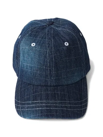 Yardsale Denim Baseball Cap In Blue