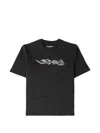 Yardsale Flame-graphic T-shirt In Black