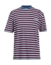 Yardsale Man T-shirt Burgundy Size L Cotton In Red