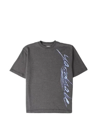 Yardsale Waffle T-shirt In Gray