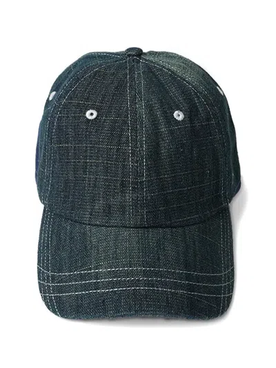 Yardsale Xxx Faded Club Denim Cap In Blue