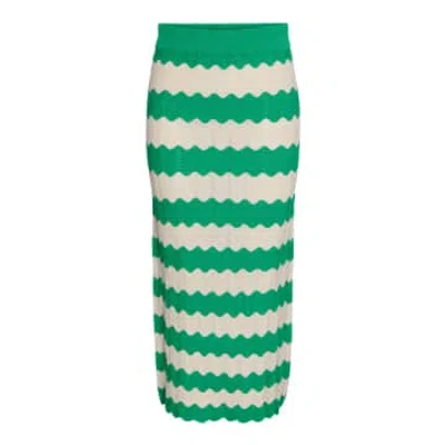 Y.a.s. | Bee Hw Long Knit Skirt In Green