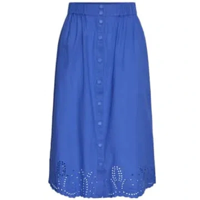 Y.a.s. Bira Midi Skirt Dazzling Blue