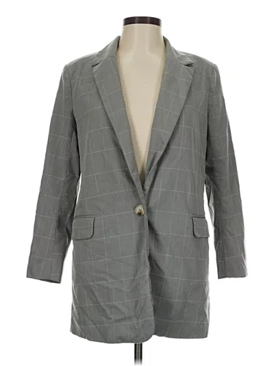 Pre-owned Y.a.s. Blazer Jacket In Gray