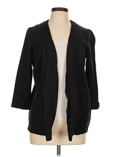 Pre-owned Y.a.s. Cardigan Sweater In Black