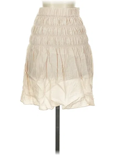 Pre-owned Y.a.s. Casual Skirt In White