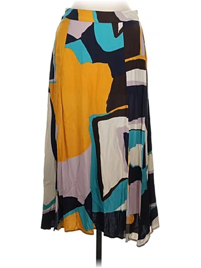 Pre-owned Y.a.s. Casual Skirt In Yellow