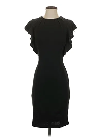 Pre-owned Y.a.s. Cocktail Dress In Black