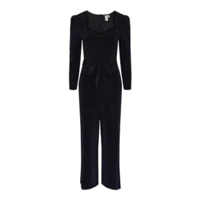 Y.a.s. Disna Jumpsuit In Metallic Blue