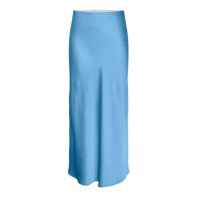 Y.a.s. | Dottea Hw Maxi Column Skirt In Blue