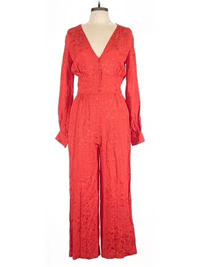 Pre-owned Y.a.s. Jumpsuit In Red