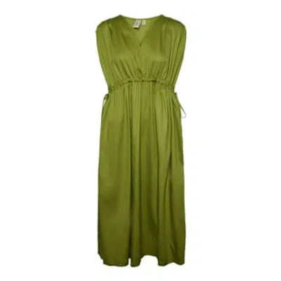 Y.a.s. | Nimea Sl Long Dress In Green