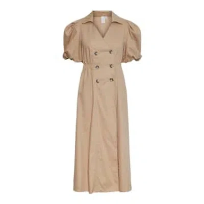 Y.a.s. Trench Dress In Neutral