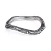 Yasmin Everley Jewellery Women's Oxidised Silver Twig Ring