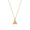 Yasmin Everley Jewellery Women's Solid Gold Little Fly Necklace