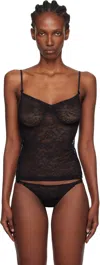 Yasmine Eslami Black Alice Camisole In Black