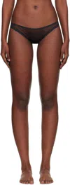 Yasmine Eslami Black Jeanne Briefs In Black