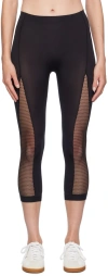 Yasmine Eslami Black Lou Leggings In Black