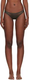 Yasmine Eslami Khaki Jeanne Briefs