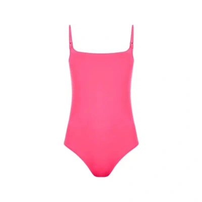 Yasmine Eslami Bella One-piece Swimsuit In Pink