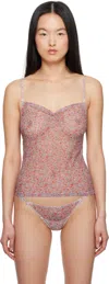 Yasmine Eslami Multicolor Nina Tank Top In Meadow