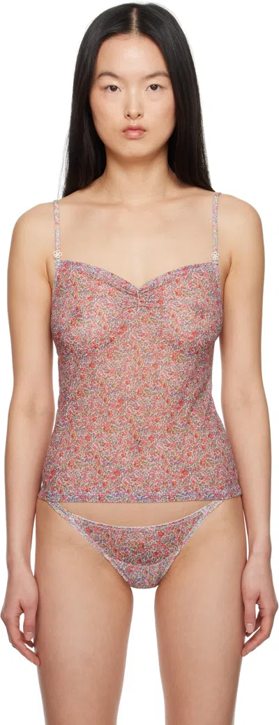 Yasmine Eslami Multicolor Nina Tank Top In Meadow