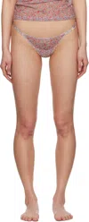 Yasmine Eslami Multicolor Nina Thong In Meadow