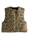 Yassmin Saleh Round-neck Top In Brown
