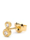 Yasuko Azuma 18kt Yellow Gold Diamond Stud Earring In Gold