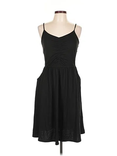 Pre-owned Yathon Casual Dress In Black