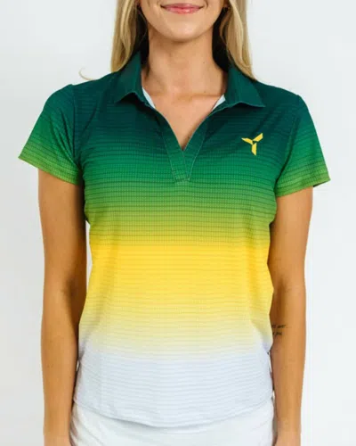 Yatta Golf Chromafade Golf Polo Limited Edition In Multi
