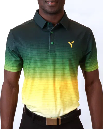 Yatta Golf Chromafade Golf Polo Limited Edition In Multi