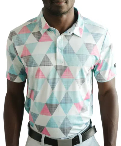 Yatta Golf Golf Polo In Vintage King In Multi