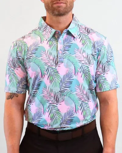 Yatta Golf Palmer Sunday Golf Polo In Multi