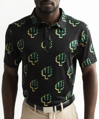 Yatta Golf People's Polo In Black